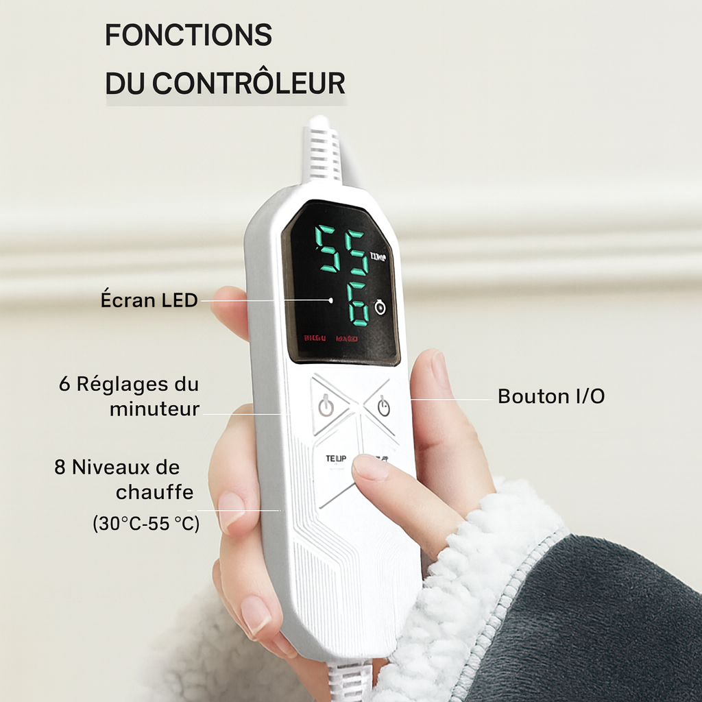 Télécommande pour la chaleur
